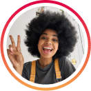 Influencer Instagram user icon