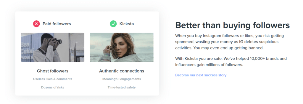 what is Kicksta